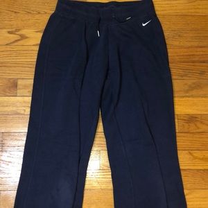 Nike navy blue sweatpants